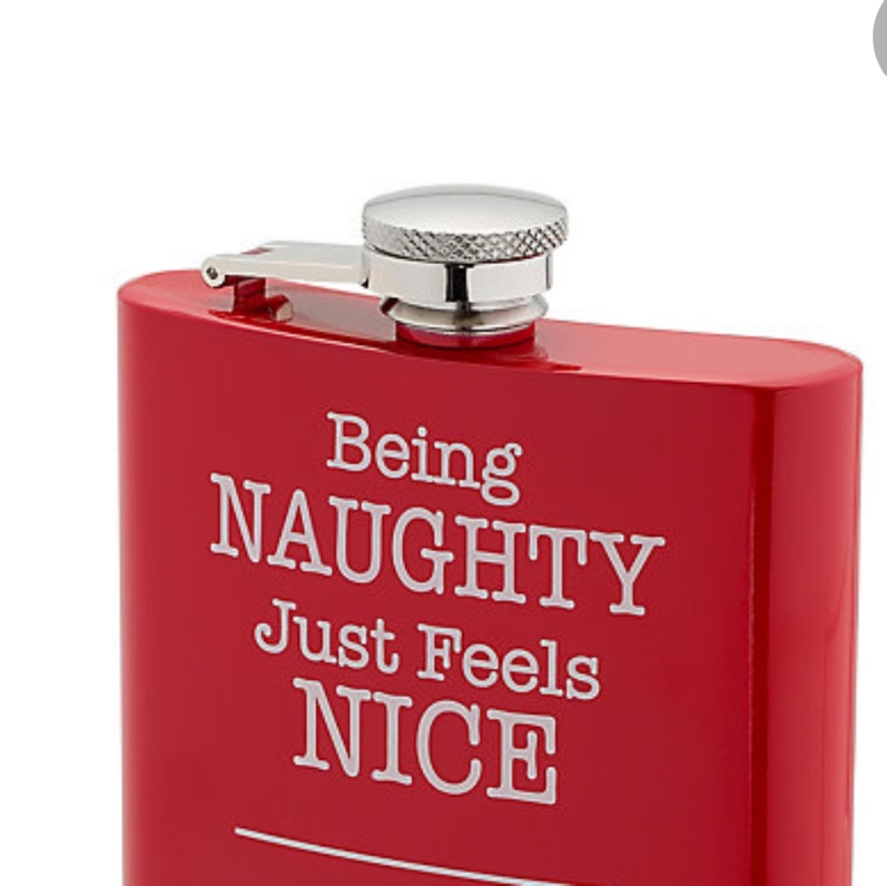 Be Naughty Flask Nwt